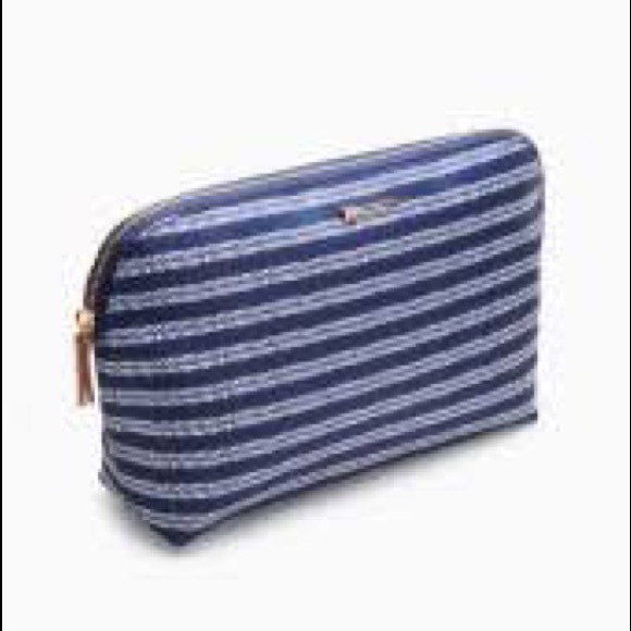 Hideaway Pouch- Navy Cream - Picture 3 of 3